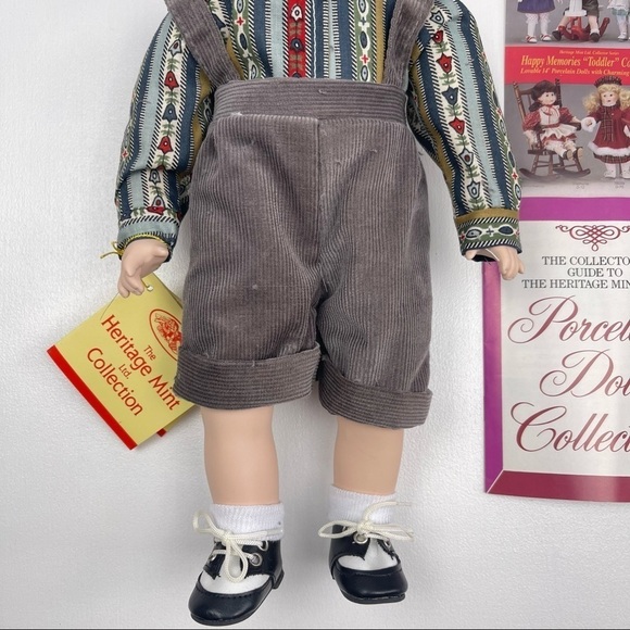 HAPPY Memories Toddler Collection Porcelain Boy Doll “Jeffrey” 1990 14” - Picture 7 of 10